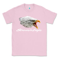 Bubblegum Pink the screaming eagle Classic Tee - artisFamous