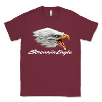 Burgundy the screaming eagle Classic Tee - artisFamous
