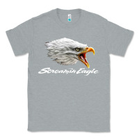 Heather Grey the screaming eagle Classic Tee - artisFamous
