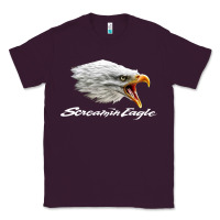 Plum the screaming eagle Classic Tee - artisFamous