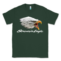 Sports Green the screaming eagle Classic Tee - artisFamous