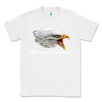 White the screaming eagle Classic Tee - artisFamous