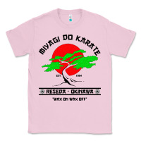 Bubblegum Pink MIYAGY DO KARATE Classic Tee - artisFamous