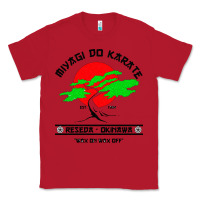 Red MIYAGY DO KARATE Classic Tee - artisFamous