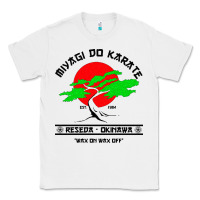 White MIYAGY DO KARATE Classic Tee - artisFamous