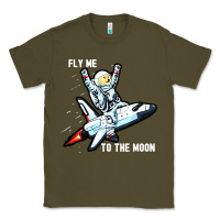 Army Green dogecoin hodl to the moon Classic Tee - artisFamous