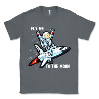 Charcoal Heather dogecoin hodl to the moon Classic Tee - artisFamous
