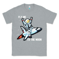 Heather Grey dogecoin hodl to the moon Classic Tee - artisFamous