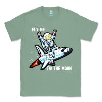 Sage dogecoin hodl to the moon Classic Tee - artisFamous