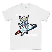 White dogecoin hodl to the moon Classic Tee - artisFamous