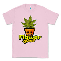 Bubblegum Pink flower pot funny weed Classic Tee - artisFamous