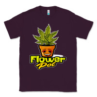 Plum flower pot funny weed Classic Tee - artisFamous