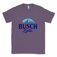 Lavender Vintage Busch Light Busch Latte Classic Tee - artisFamous