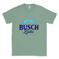 Sage Vintage Busch Light Busch Latte Classic Tee - artisFamous