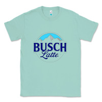 Seafoam Vintage Busch Light Busch Latte Classic Tee - artisFamous