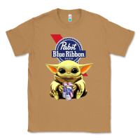 Toasted Coconut Baby Yoda Hugs Pabst Blue Ribbon Beer Classic Tee - artisFamous