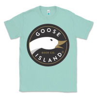 Seafoam Goose Island  Beer Classic Tee - artisFamous