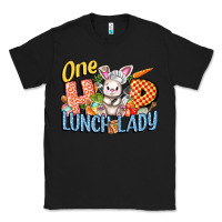 Black one hip lunch lady easter day Classic Tee - FaDigitalArtStudio