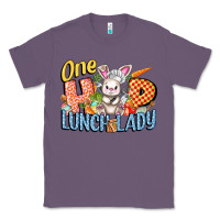 Lavender one hip lunch lady easter day Classic Tee - FaDigitalArtStudio