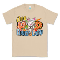 Mushroom one hip lunch lady easter day Classic Tee - FaDigitalArtStudio