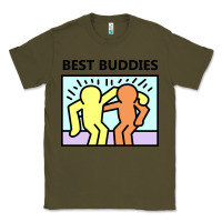 Army Green best buddies Classic Tee - artisFamous