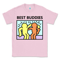 Bubblegum Pink best buddies Classic Tee - artisFamous