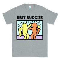 Heather Grey best buddies Classic Tee - artisFamous