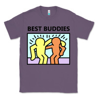 Lavender best buddies Classic Tee - artisFamous