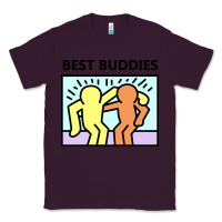 Plum best buddies Classic Tee - artisFamous