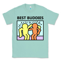 Seafoam best buddies Classic Tee - artisFamous