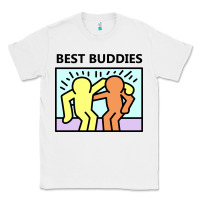 White best buddies Classic Tee - artisFamous