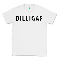 White dilligaf do i look like  sarcastic humor Classic Tee - artisFamous