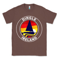 Chestnut dingle ireland vintage sailboat 70s retro sunset Classic Tee - artisFamous