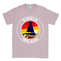 Lilac dingle ireland vintage sailboat 70s retro sunset Classic Tee - artisFamous