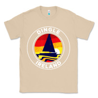 Mushroom dingle ireland vintage sailboat 70s retro sunset Classic Tee - artisFamous