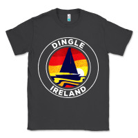 Smoke dingle ireland vintage sailboat 70s retro sunset Classic Tee - artisFamous