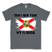 Charcoal Heather don't new york my florida t shirt flag Classic Tee - artisFamous