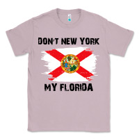 Lilac don't new york my florida t shirt flag Classic Tee - artisFamous