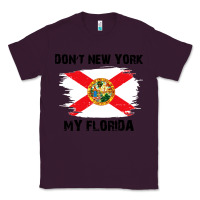 Plum don't new york my florida t shirt flag Classic Tee - artisFamous