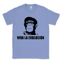 Colony Blue viva la evolucion Classic Tee - artisFamous