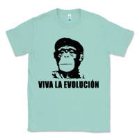 Seafoam viva la evolucion Classic Tee - artisFamous