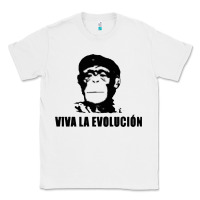 White viva la evolucion Classic Tee - artisFamous