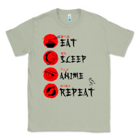 Matcha eat sleep anime repeat japanese Classic Tee - artisFamous