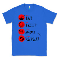 True Royal eat sleep anime repeat japanese Classic Tee - artisFamous