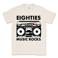 Eighties Music Rocks Classic Tee | Teevron