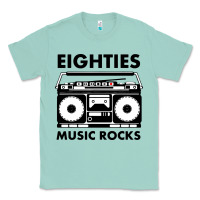Seafoam eighties music rocks Classic Tee - artisFamous