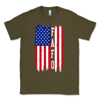 Army Green fafo f4ck around and find out Classic Tee - artisFamous