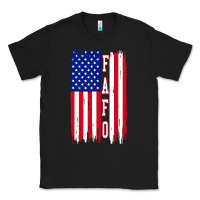 Black fafo f4ck around and find out Classic Tee - artisFamous