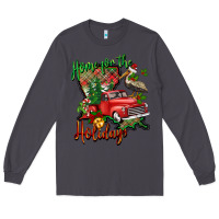 Smoke home for the holidays louisiana Long Sleeve Tee - BarkalooDesign
