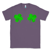 Lavender four leaf clover Classic Tee - artisFamous